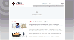 Desktop Screenshot of aimresearchnetwork.com